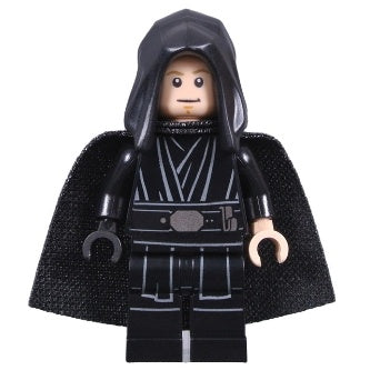sw1191 Luke Skywalker, Jedi Master (Black Hood and Cape)