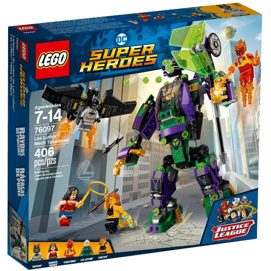 76097 Lex Luthor Mech Takedown (Retired New-In-Box)