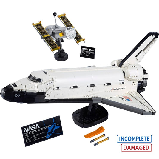 10283 NASA Space Shuttle Discovery (Incomplete Pre-Owned, Read Details)