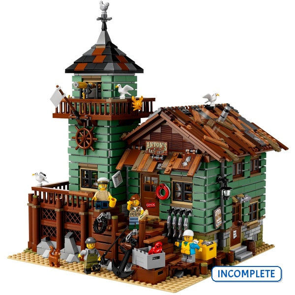 21310 Old Fishing Store (Incomplete Pre-Owned, Read Details)
