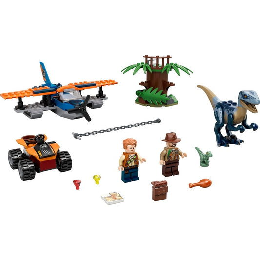 75942 Velociraptor: Biplane Rescue Mission (Pre-Owned)