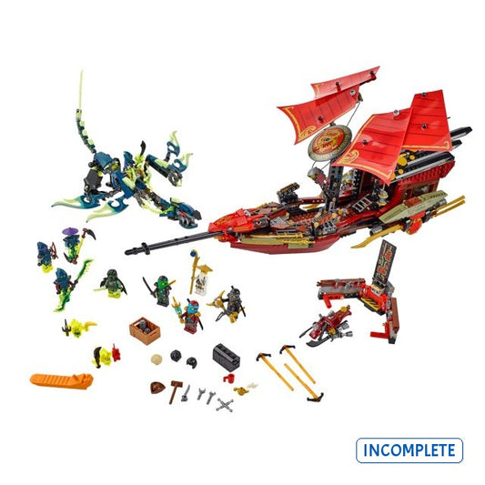 70738 Final Flight of Destiny's Bounty (Incomplete Pre-Owned, Read Details)