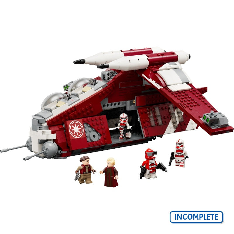 75354 Coruscant Guard Gunship (Incomplete Pre-Owned, Read Details)