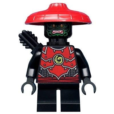 njo0500 Stone Army Scout, Green Face