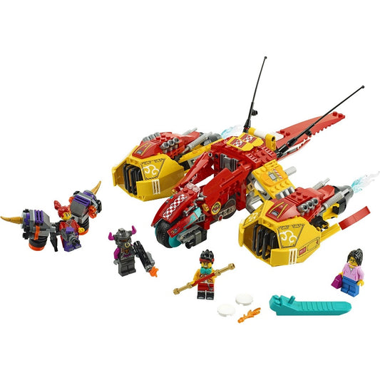 80008 Monkie Kid's Cloud Jet (Pre-Owned)