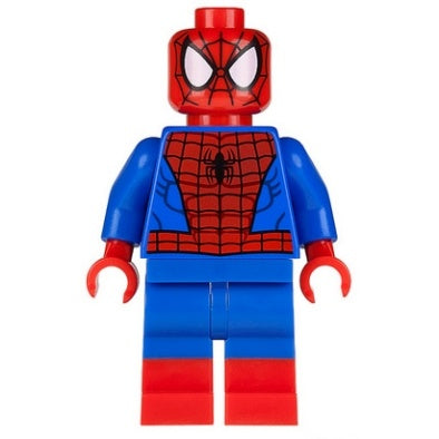 sh0205 Spider-Man - Black Web Pattern, Red Boots