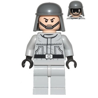 sw0401 Imperial AT-ST Pilot/Driver (Plain Helmet, Dual Sided Head)