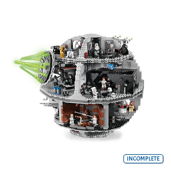 10188 Death Star - UCS (Incomplete Pre-Owned, Read Details)