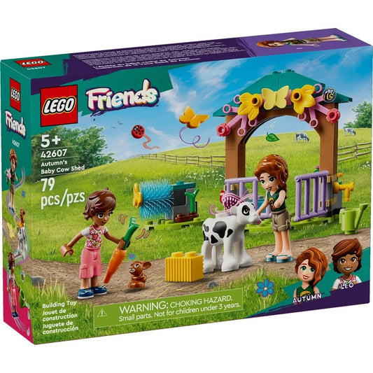 42607 Autumn's Baby Cow Shed (Retired New-In-Box)