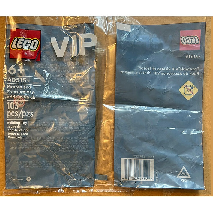 40515 Pirates and Treasure VIP Add on Pack Polybag (Retired New-In-Box)