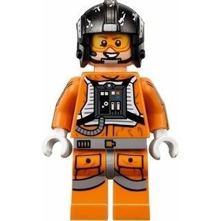 sw0826 Snowspeeder Pilot Zev Senesca - Pearl Dark Gray Helmet