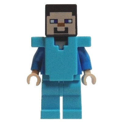 min042 Steve (Light Nougat) - Medium Azure Legs and Armor