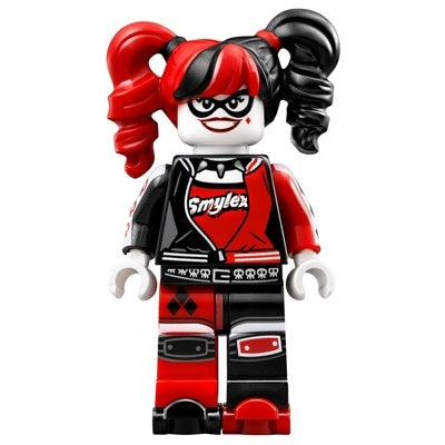 sh0306 Harley Quinn - Pigtails, Black Eye Mask, Roller Skates
