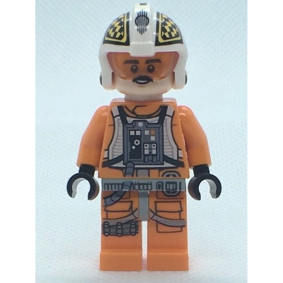 sw0944 Biggs Darklighter - Light Nougat Head, Dual Molded Helmet