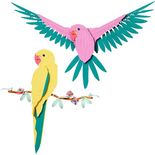 31211 The Fauna Collection - Macaw Parrots (Retired New-In-Box)