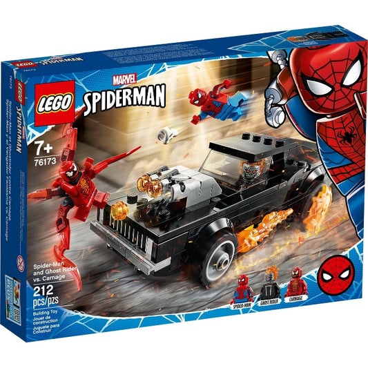 76173 Spider-Man and Ghost Rider Vs. Carnage (Retired New-In-Box)