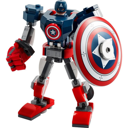 76168 Captain America Mech Armor (Pre-Owned)
