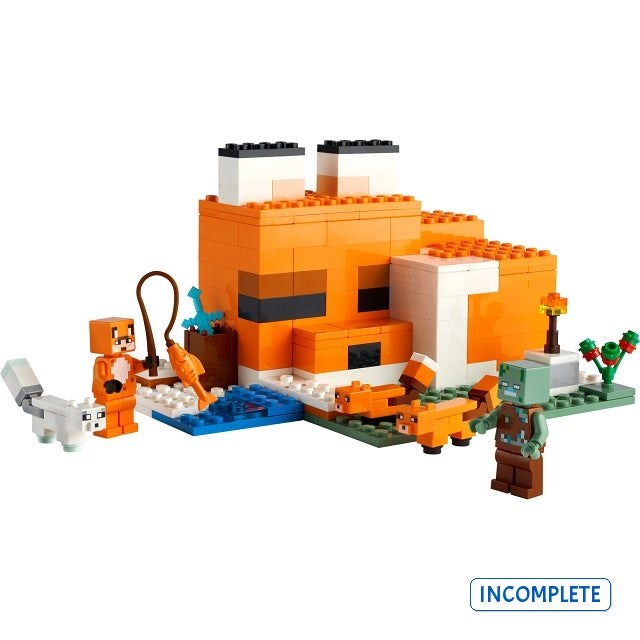 21178 The Fox Lodge (Incomplete Pre-Owned, Read Details)