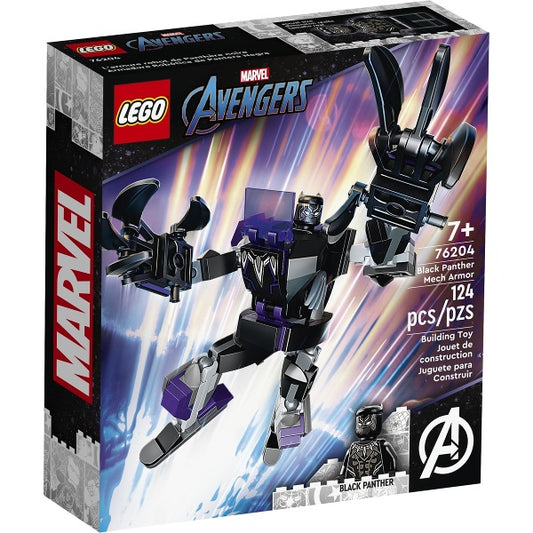 76204 Black Panther Mech Armor (Retired New-In-Box)