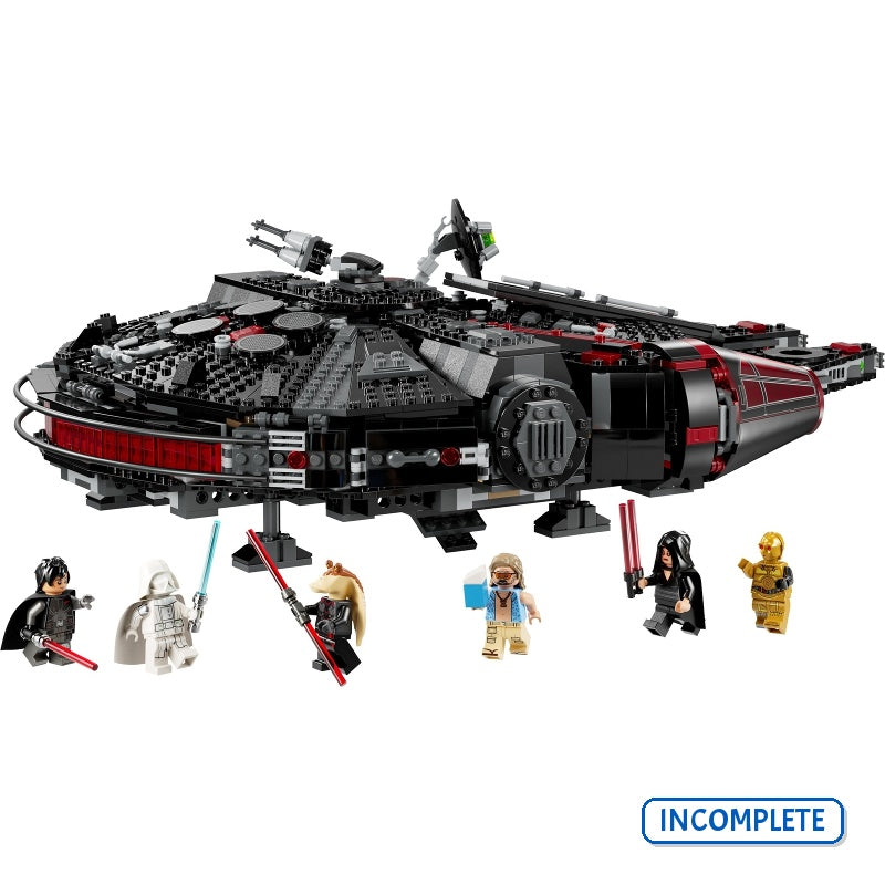 75389 The Dark Falcon (Incomplete Pre-Owned, Read Details)