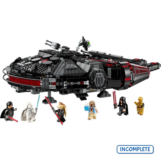 75389 The Dark Falcon (Incomplete Pre-Owned, Read Details)