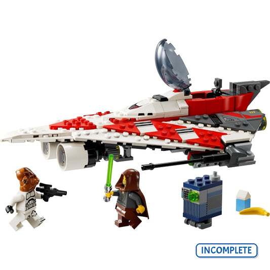 75388 Jedi Bob's Starfighter (Incomplete Pre-Owned, Read Details)