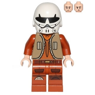 sw0574a Ezra Bridger - Dark Tan Vest, Helmet