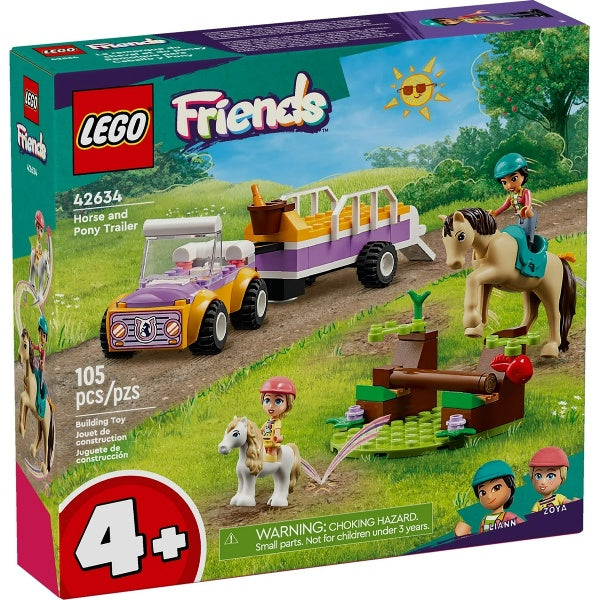 42634 Horse and Pony Trailer (Retired New-In-Box)
