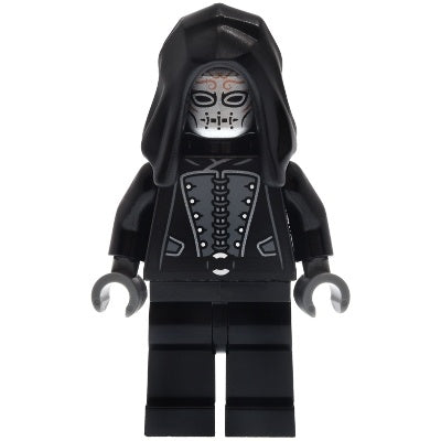 hp599 Death Eater - Black Hood, Black Arms