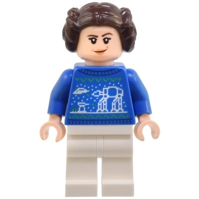 sw1381 Princess Leia - Holiday Sweater