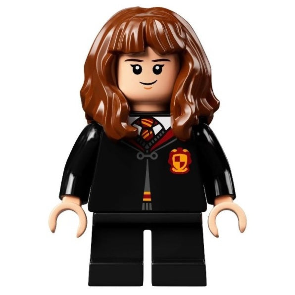hp282 Hermione Granger - Gryffindor Robe Clasped, Sweater, Shirt and TIE, Black Short Legs
