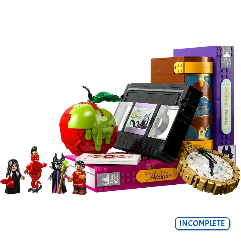 43227 Villain Icons (No Figs) (Incomplete Pre-Owned, Read Details)