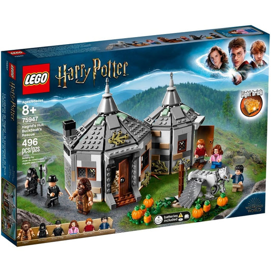 75947 Hagrid's Hut: Buckbeak's Rescue (Retired New-In-Box)