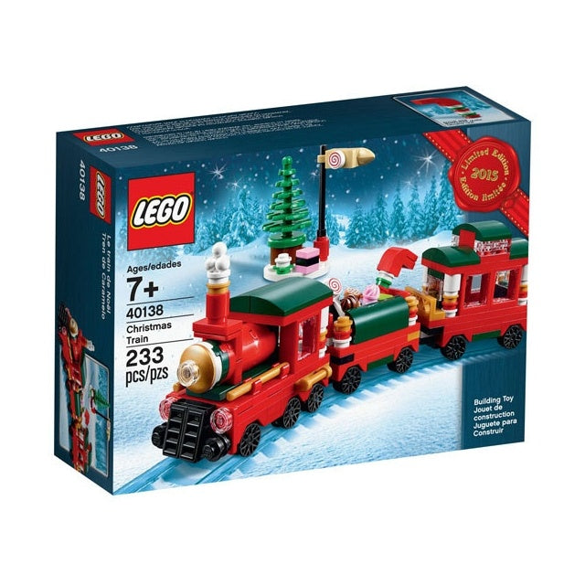 40138 Christmas Train - Limited Edition 2015 Holiday Set (Retired New-In-Box)