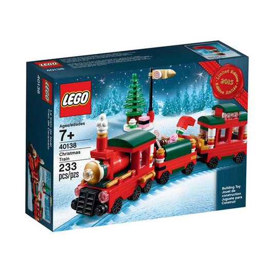 40138 Christmas Train - Limited Edition 2015 Holiday Set (Retired New-In-Box)