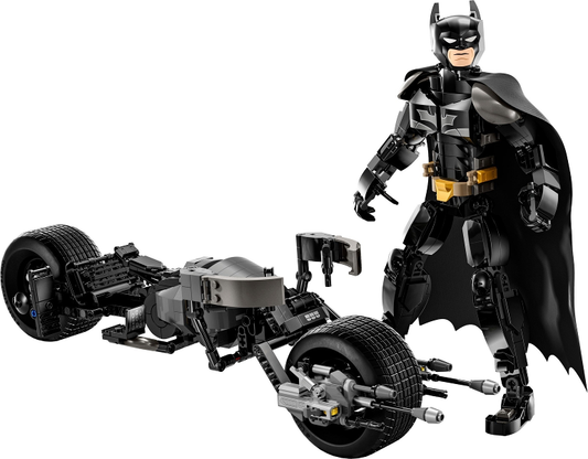 76273 Batman Construction Figure and the Bat-Pod Bike (Pre-Owned)