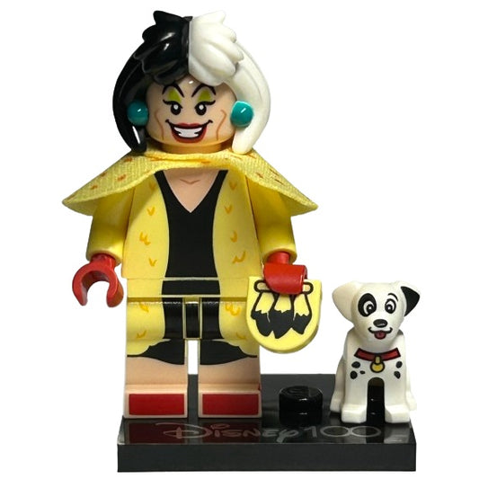 coldis100-13 Cruella De Vil & Dalmatian Puppy