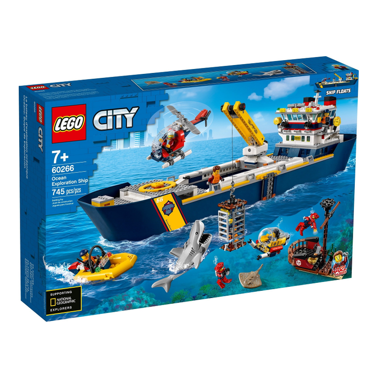 60266 Ocean Exploration Ship (Retired New-In-Box)